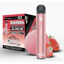 บุหรี่อิเล็กทรอนิกส์ 2000puffs bang xxl